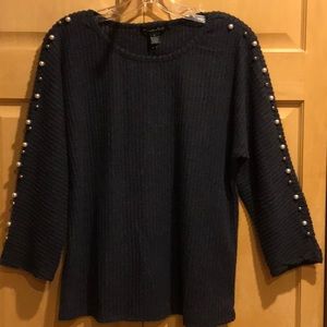 New A Love Story Navy top